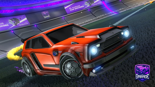 A Rocket League car design from Jok_ross