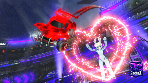 A Rocket League car design from Ntr0