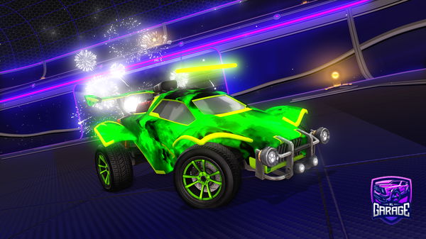 A Rocket League car design from iamlex2011