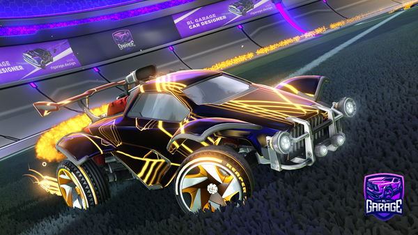 A Rocket League car design from JudeDaDude1