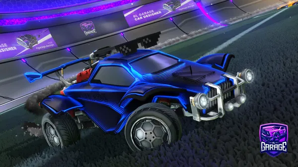 A Rocket League car design from RyanCfrone