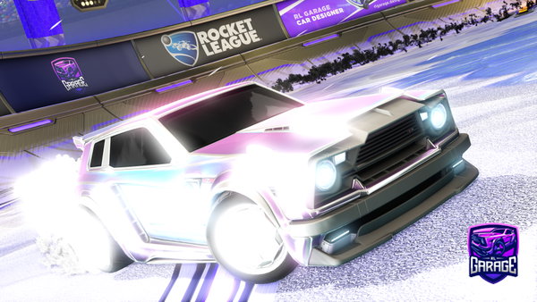 A Rocket League car design from Bas1K