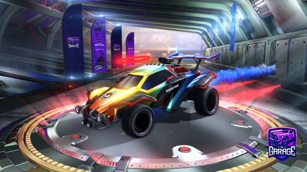 A Rocket League car design from DmnnFellas
