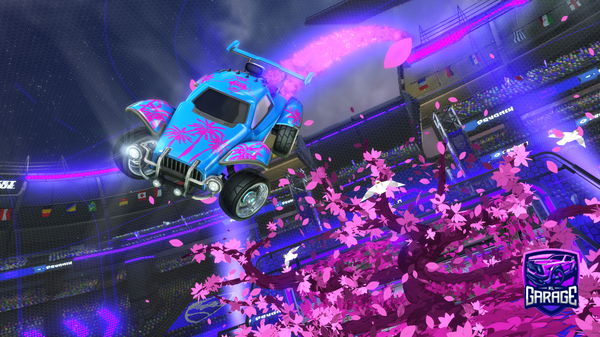 A Rocket League car design from Toxic7472