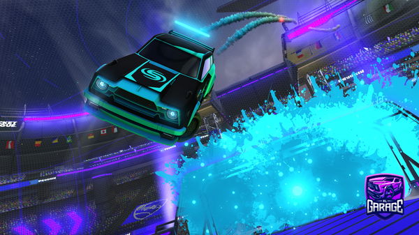 A Rocket League car design from CrackedOutJosh