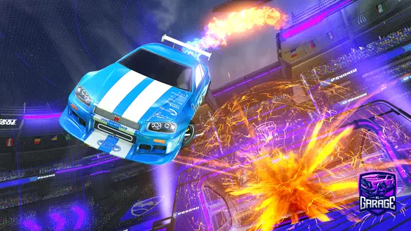 A Rocket League car design from RawAaro