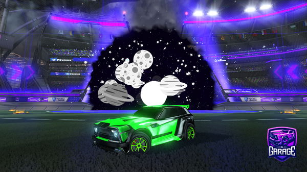 A Rocket League car design from catslikecheese2