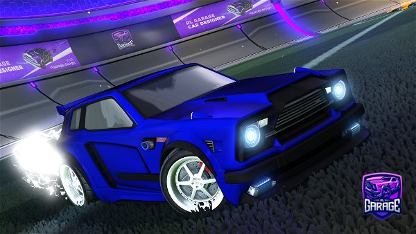 A Rocket League car design from NOHACHI_