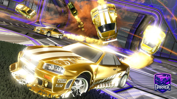 A Rocket League car design from Kaymif