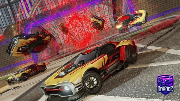 A Rocket League car design from RgCardinal1019