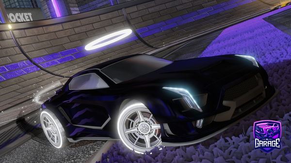 A Rocket League car design from SilverRL_