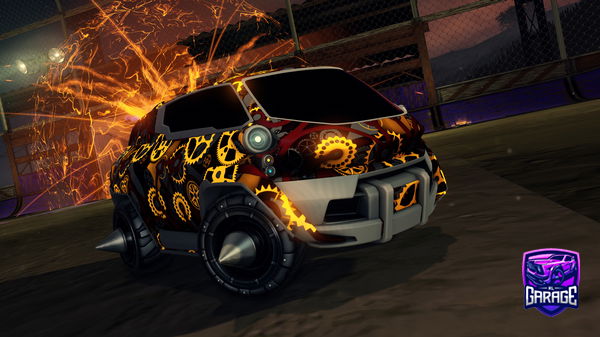 A Rocket League car design from InfinityKoi
