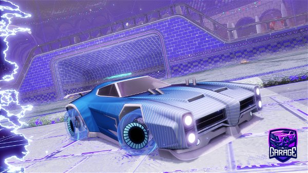 A Rocket League car design from purplerq