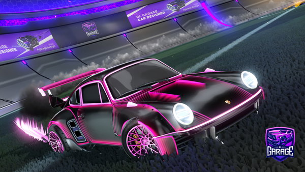 A Rocket League car design from dfuzeoverdrive
