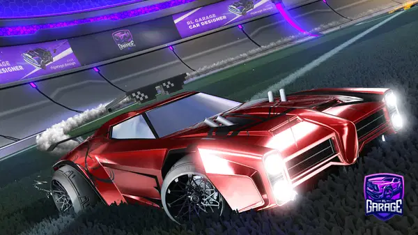 A Rocket League car design from Warpclone