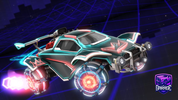 A Rocket League car design from Toozklot