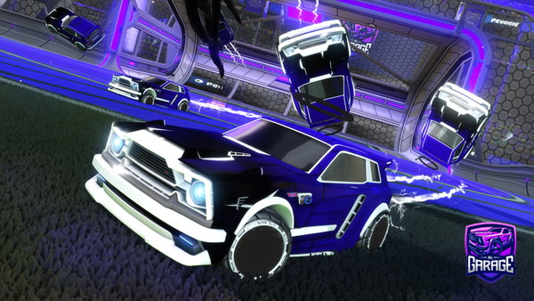 A Rocket League car design from Lolhub