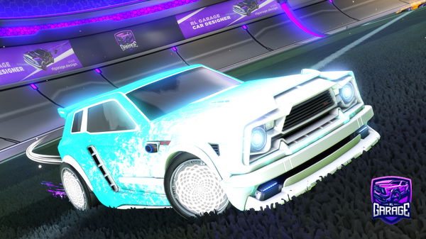 A Rocket League car design from Colby_7