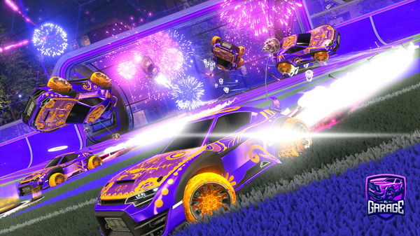 A Rocket League car design from CastDream