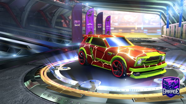 A Rocket League car design from Artemix1830