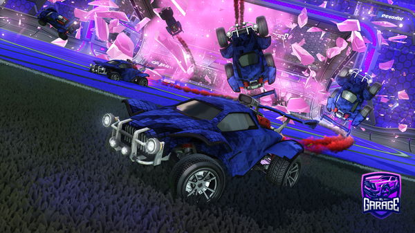 A Rocket League car design from gliesebot