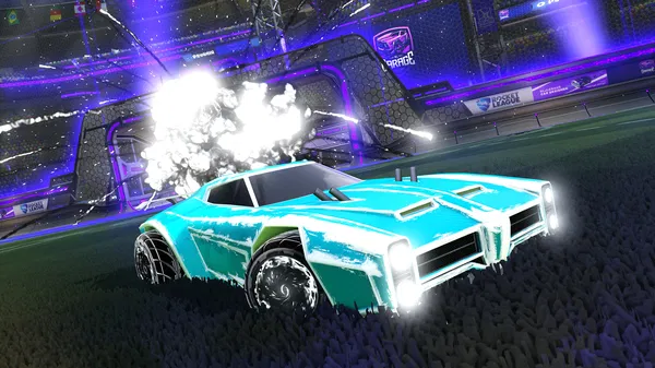 A Rocket League car design from SNOWYowl4