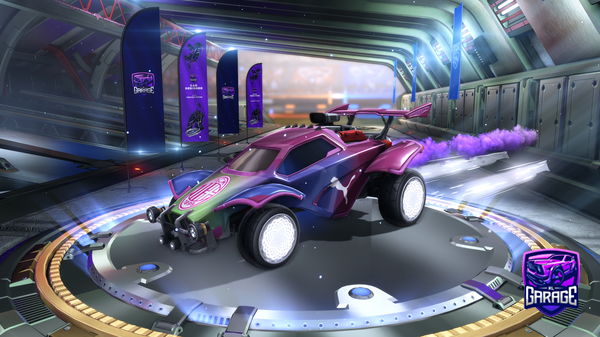 A Rocket League car design from luxa06vro