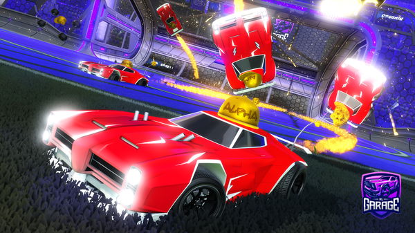 A Rocket League car design from SkyStrikeRL