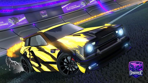 A Rocket League car design from GlcticAcid