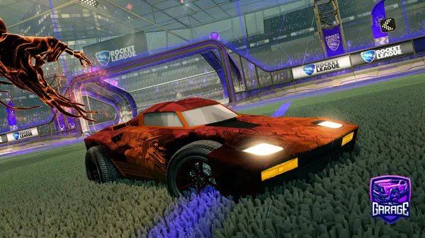 A Rocket League car design from 1akerrr