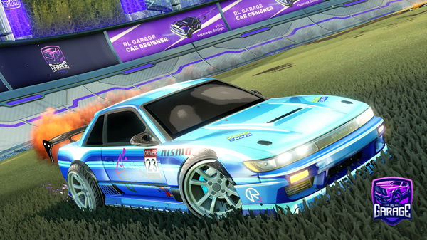 A Rocket League car design from ETJuniors