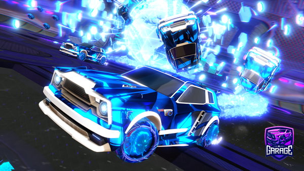 A Rocket League car design from Eclipse_Watashi