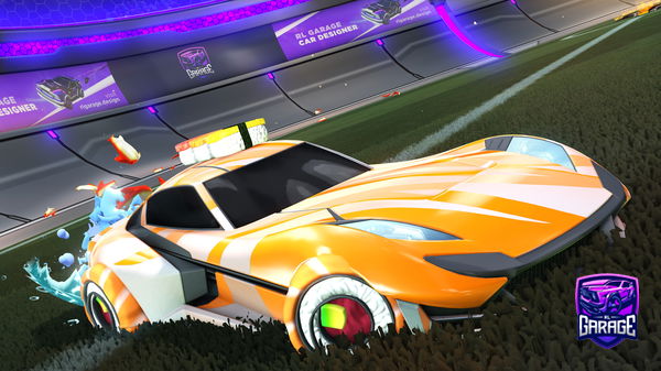 A Rocket League car design from McMoceXVII