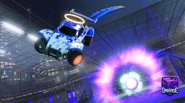 A Rocket League car design from CrazyASOBI