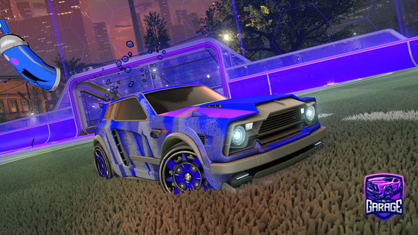 A Rocket League car design from NiElPa