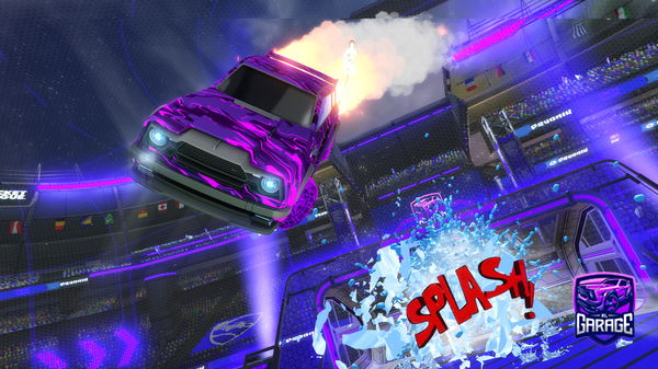 A Rocket League car design from MysticisedDragon