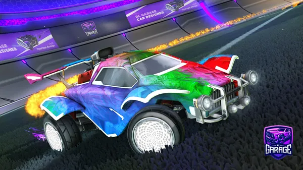 A Rocket League car design from explodingfirefox
