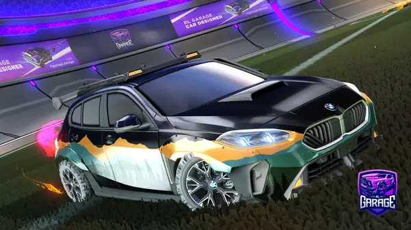 A Rocket League car design from LazyActivity3276