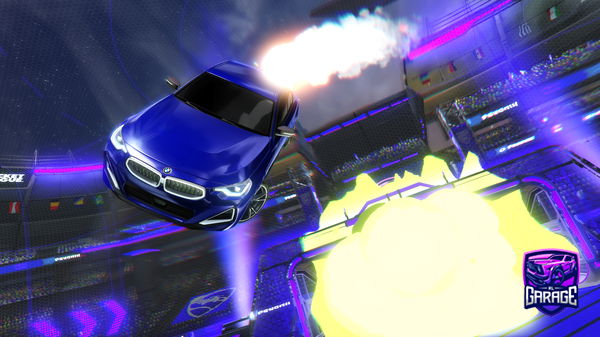 A Rocket League car design from alpogah