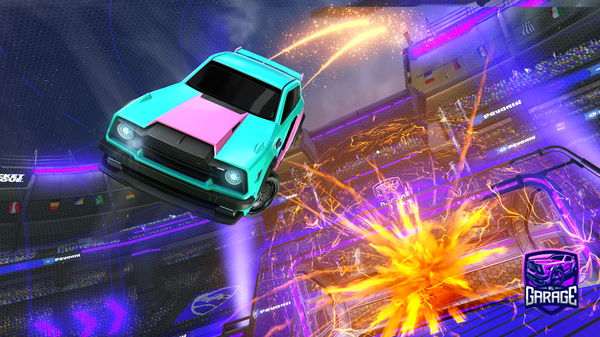 A Rocket League car design from reessmith40