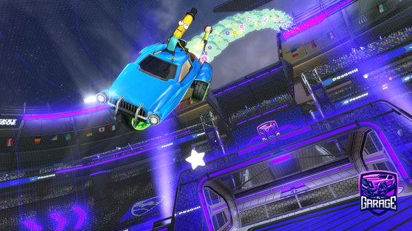 A Rocket League car design from luinartor