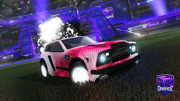 A Rocket League car design from FIREone62