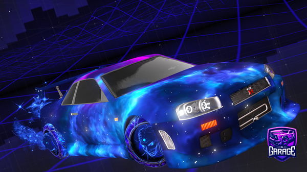 A Rocket League car design from shota_4k