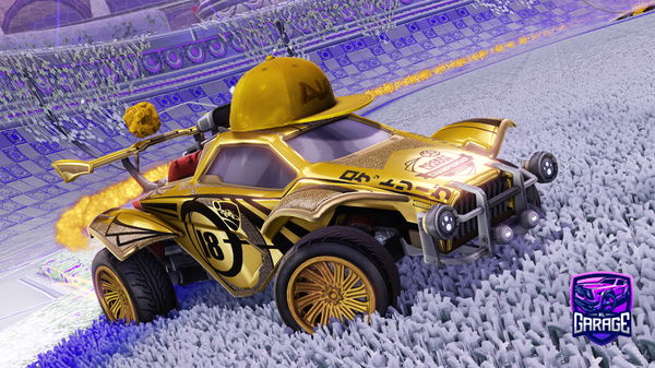 A Rocket League car design from VVSGOATED