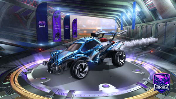 A Rocket League car design from Libellulle