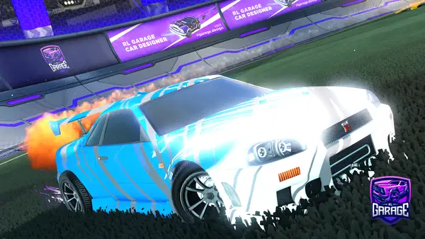 A Rocket League car design from dd_37