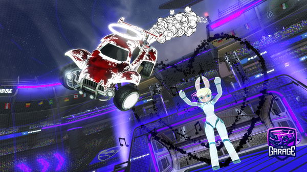 A Rocket League car design from RaPzhhdhdhdud