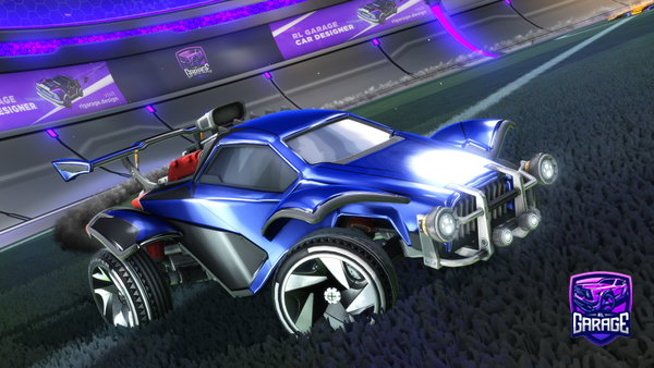 A Rocket League car design from braxmok