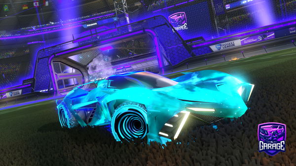 A Rocket League car design from FutureMerlin