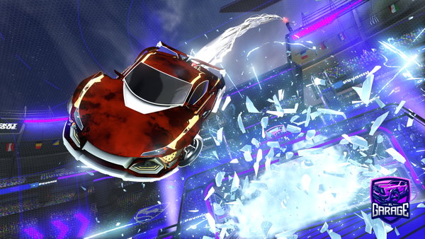 A Rocket League car design from 1320vi
